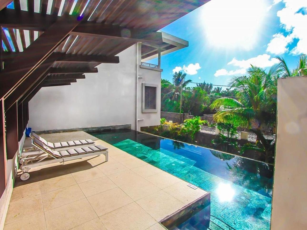 Nitzana Residences & Restaurant Pereybere Beach Bagian luar foto